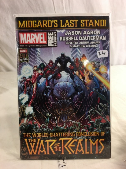 Collector Marvel Comics  Midgard's Last Stand The War Of The Realms No.21