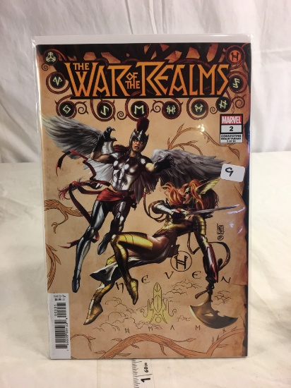 Collector Marvel Comics VARIANT EDITION The War Of The Realms Comic Book #2