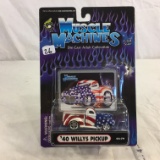 NIP Collector Funline Muscle Machines Diecast Metal '40 Willys Pickup 1/64 Scale