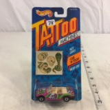 NIP Collector Hot wheels Mattel Tattoo Machines Hot Cars Skull Rider