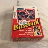 Collector 1990 Donruss Baseball Puzzle and Sport Cards