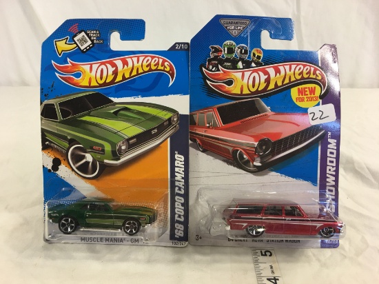 Lot of 2 Pieces Collector New in Package Hot wheels 1/64 Scale Die-cast Metal & Plastic Parts