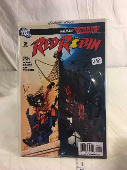 Collector DC, Comics Batman Reborn Red Robin Comic Book No.2