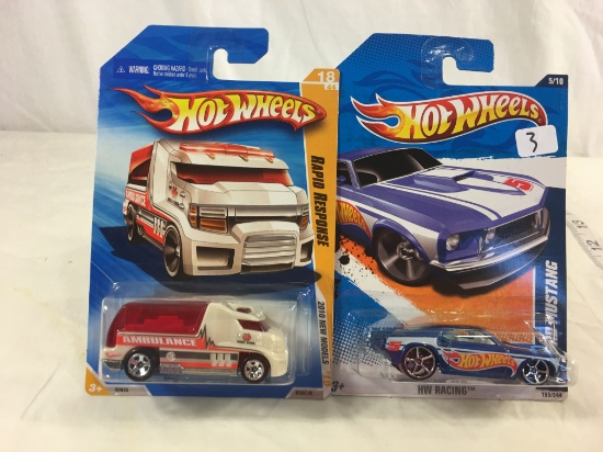 Lot of 2 Pieces Collector New in Package Hot wheels 1/64 Scale Die-Cast Metal & Plastic Parts