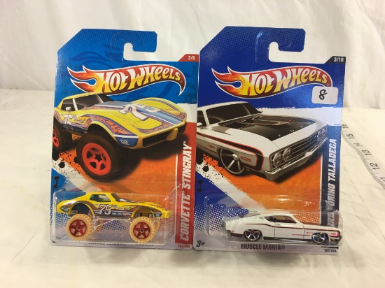 Lot of 2 Pieces Collector New in Package Hot wheels 1/64 Scale Die-Cast Metal & Plastic Parts