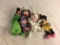Lot of 4 Pieces Loose The Disney Store Mini Bean Bags Toys 8