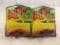 Lot of 2 Pieces New in Package Blitz Speed Taco Bell Red Cars