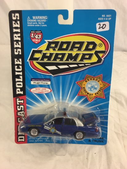 Collector NIP Road Champs  Nevad Highway Patrol 1/43 Scale DieCast Cars