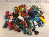 Lot of 50 Pieces Loose Collector Assorted Die-Cast 1/64 Scale Die-Cast Metal Cars