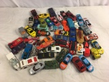 Lot of 50 Pieces Loose Collector Assorted Die-Cast 1/64 Scale Die-Cast Metal Cars