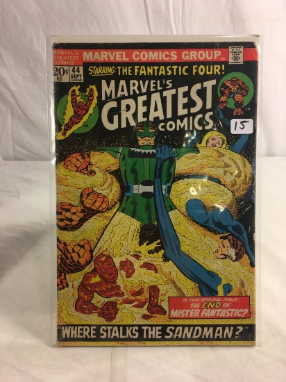 Collector Vintage Marvel's Greatest Comics Starring Fantastic Four No.44 Comic Book