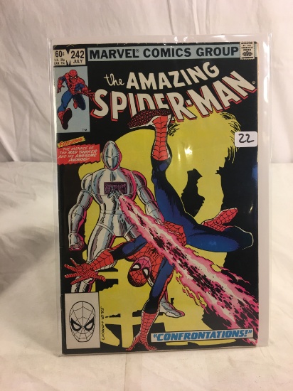 Collector Vintage Marvel Comics The Amazing Spider-man Comic Book No.242