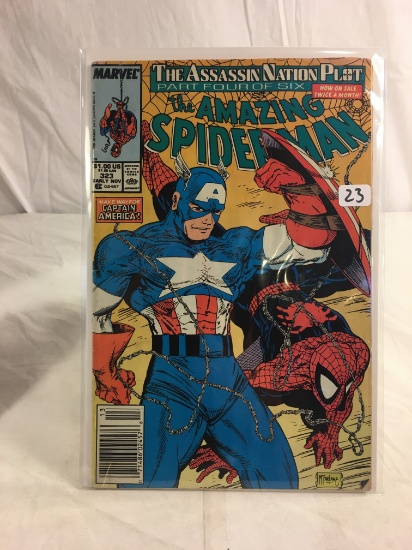 Collector Vintage Marvel Comics The Amaizng Spider-man Comic Book No.323