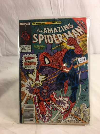 Collector Vintage Marvel Comics The Amazing Spider-man Comic Book No.327