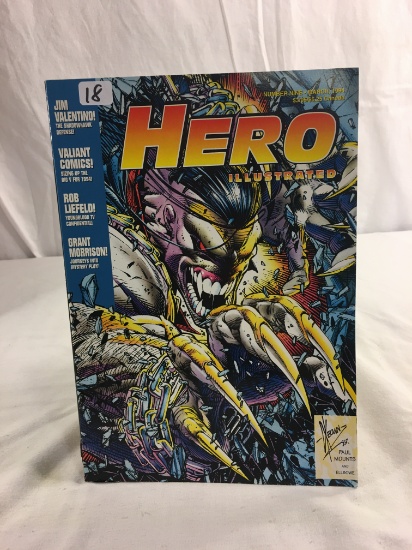 Collector 1994 Hero Illustrated Comic/Book No.9