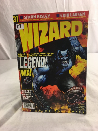 Collector Simon Bisley Wizard Legend The Guide To Comics