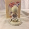 Collector Precious Moments 1994 Girl With Flowers 136220 Figurine Box size:5