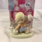 Collector Precious Moments 1997 It's Ruff To Always Be Cheery 272639 Figurine Box sz: 5