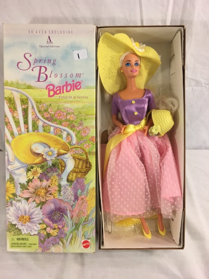 Collector Special Edition Avon Spring Blossom Barbie Doll 13"Tall