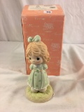 Collector Precious Moments I-Rish You Lots Of luck Porcelain Figurine 108535 Box Size: 7