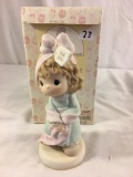 Collector Precious Moments What Better To Give Than Yourself Figurine Box Size: 6.5/8