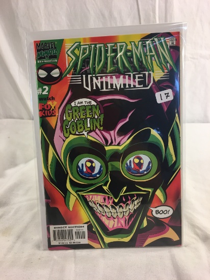 Collector Marvel Animated Comics Spider-Man I Am The Green Goblin Unlimited No.2