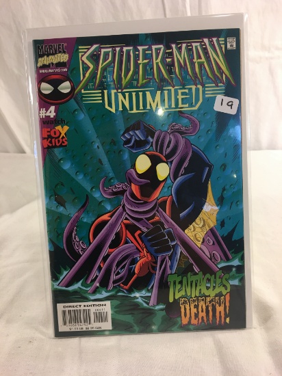 Collector Marvel Animated Comics Spider-Man  Unlimited Tentacles Death No.4