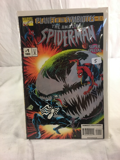 Collector Marvel Comics The Amazing Spider-Man Planet Of The Symbiotes 1995 No.1 1 Of 5