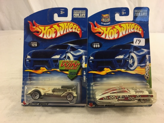 Lot of 2 Pieces New in Package Hot wheels Mattel 1/64 Scale Die-Cast Metal & Plastic Parts Cars