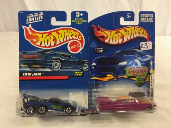 Lot of 2 Pieces New in Package Hot wheels Mattel 1/64 Scale Die-Cast Metal & Plastic Parts Cars