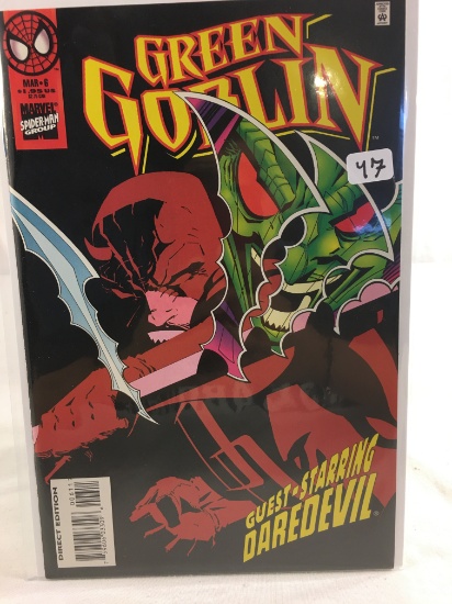 Collector Marvel Comics Green Goblin Comic Book No.6