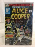 Colletcor Vintage Marvel Comics Alice Cooper Comic Book No.1 50th Premier Comics