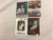 Lot of 4 Pieces Collector Assorted Baseball Sport Trading Cards W/Siganture -Assorted Players