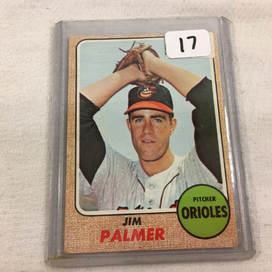 Collector Vintage 1967 T.C.G. Sport Baseball Card Jim Palmer #575 Topps Baltimore Orioles Sport Card
