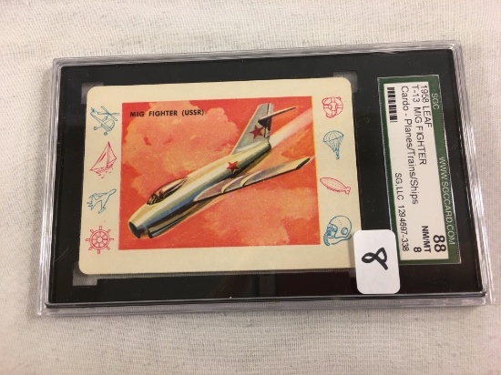 Vintage 1958 Leaf T-13 MIG Fighter Cardo-Plains/Trains/Ships SCG 88 NM/MT8 SG LLC 1294697-338