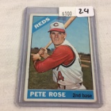 Collector Vintage 1965 T.C.G. Sport Baseball Card Pete Rose #30 Topps Cincinnati Reds Sport Trading