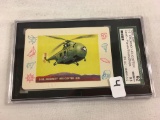 Vintage 1958 Leaf T-5 Sikorsky Hellicopter Cardo-Plains/Trains/Ships SCG 92 NM/MT+ 8.5 SG 1294697-31