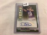 Collector 2006 Topps NFL Players Drew Olson SF-DO Baltimore Ravens Bowman Signature Sport Card