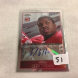 Collector 2009 Topps NFL Players Glen Coffee SF 49ers TC152 Topps Chrome Signature Sport Card