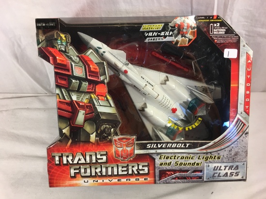 Collector NIB Hasbro Transformers Universe Ultra Silverbolt Action Figure Sz:8"