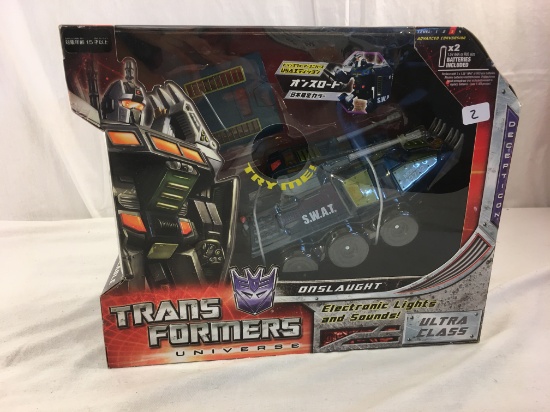 Collector NIB Hasbro Transformers Universe Ultra Onslaught Action Figure Sz;8"