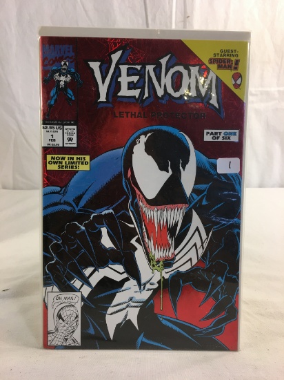 Collector Marvel Comics Venom Guest Starring Spider-man Comic Book #1