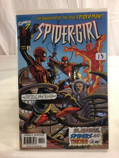 Collector Marvel Comics 2 The Daughter Of The True Spider-man Spider-Girl Comic Book #11