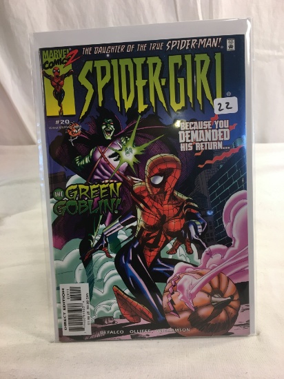 Collector Marvel Comics 2 The Daughter Of The True Spider-man Spider-Girl Comic Book #20