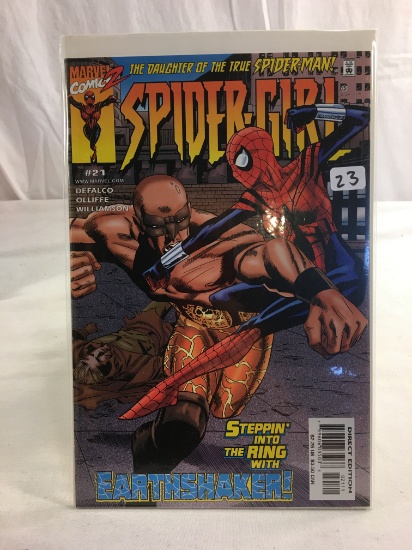 Collector Marvel Comics 2 The Daughter Of The True Spider-man Spider-Girl Comic Book #21