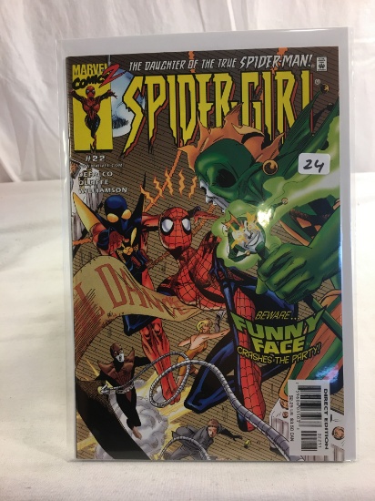 Collector Marvel Comics 2 The Daughter Of The True Spider-man Spider-Girl Comic Book #22