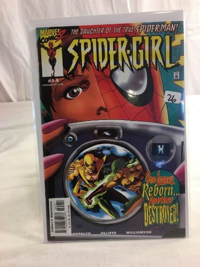 Collector Marvel Comics 2 The Daughter Of The True Spider-man Spider-Girl Comic Book #24