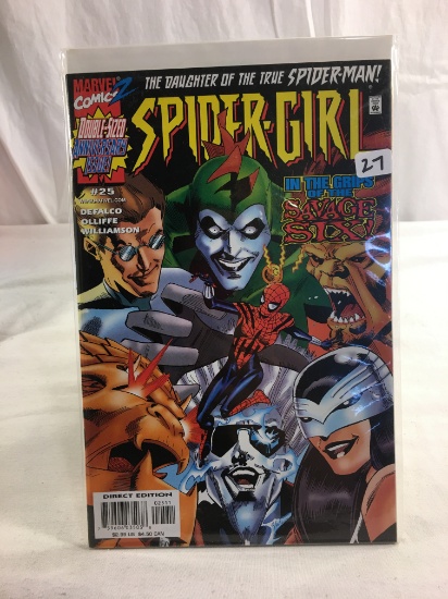 Collector Marvel Comics 2 The Daughter Of The True Spider-man Spider-Girl Comic Book #25