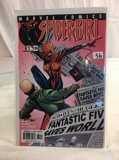 Collector Marvel Comics Spider-girl Comic Book No.34