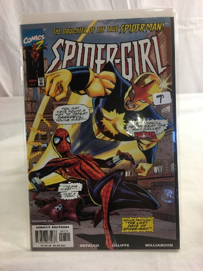 Collector Marvel Comics 2 The Daughter Of The True Spider-man Spider-Girl Comic Book #7